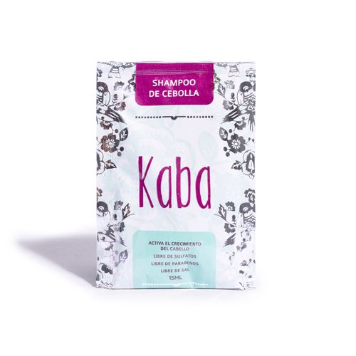 Sachet de Shampoo de Cebolla Kaba 15 ML