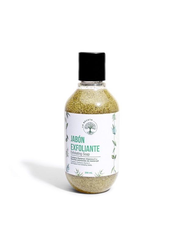 Jabón Exfoliante Corporal La Receta 200 ML