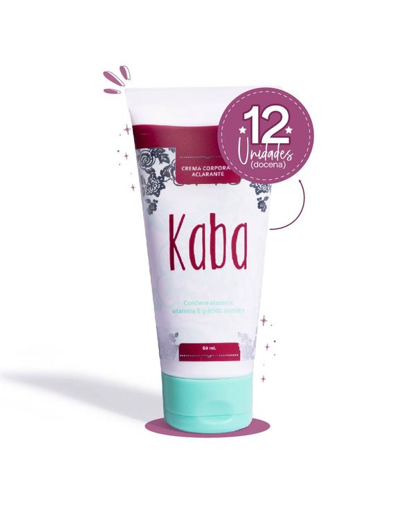 Crema Corporal Aclarante Kaba 60 ML x 12