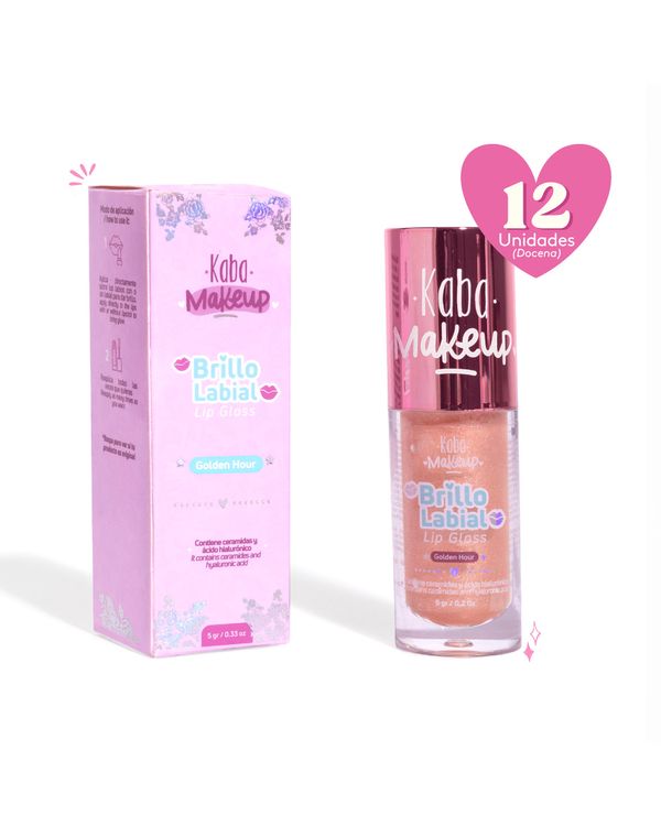 Brillo Labial  Kaba Makeup 5 GR x 12