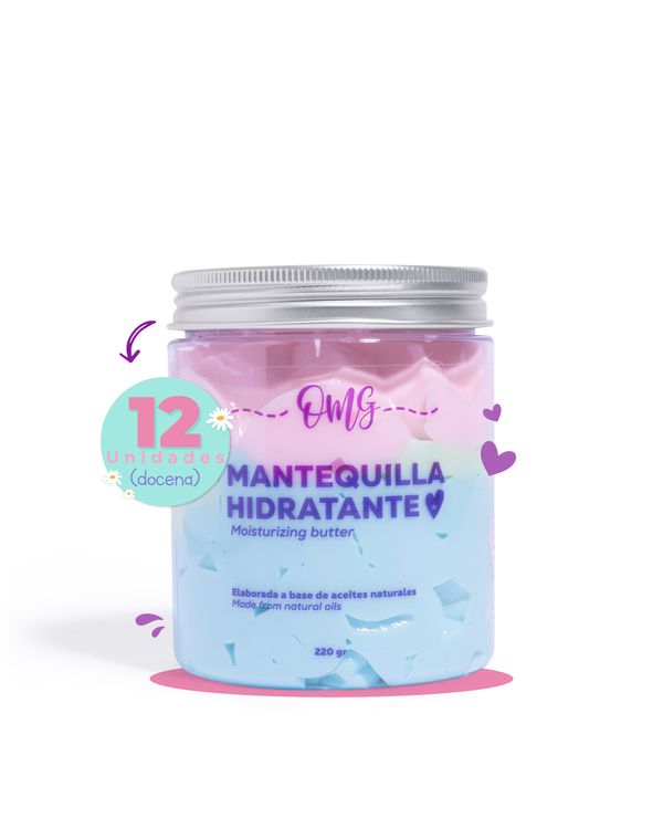 Mantequilla Corporal Hidratante OMG 220 GR x 12