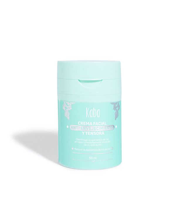 Crema Facial Antienvejecimiento  y Tensora Kaba 50 ML
