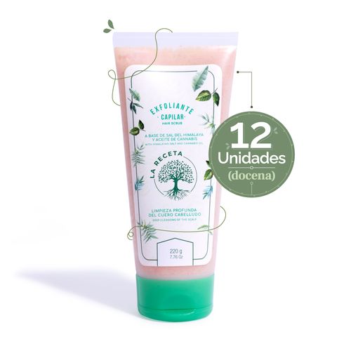 Exfoliante Capilar La Receta 220 G x 12