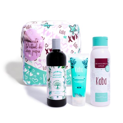 Kit Capilar Kaba + Shampoo Anticaspa La Receta
