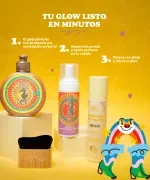 Pasos para el glow perfecto en minutos con productos D'Luchi y Kaba.