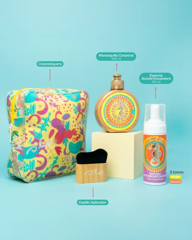 Contenido Kit Piel Canela D'Luchi