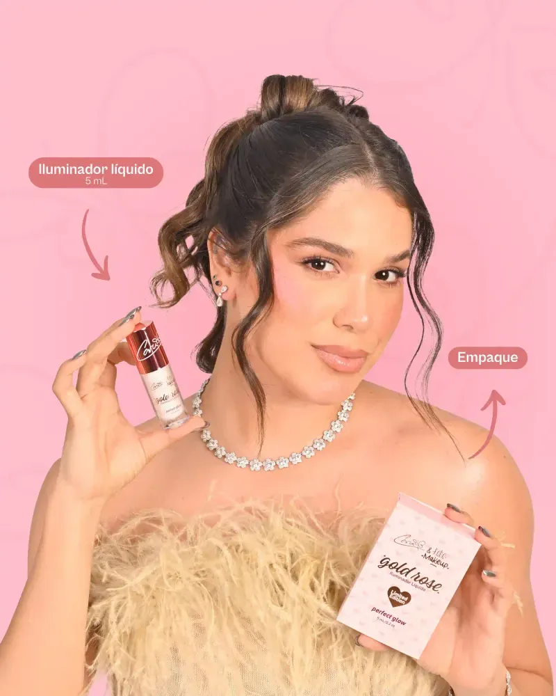 Maquillaje Glow y Radiante con Iluminador Kaba