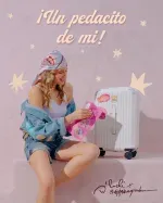Maleta de Viaje Personalizada Stickers Viviana Grondona