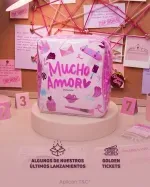 Dream Bag sobre podio con lanzamientos recientes de belleza y opción de Golden Tickets
