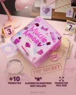 Cosmetiquera sorpresa Dream Bag vista superior con productos Full Size y best sellers